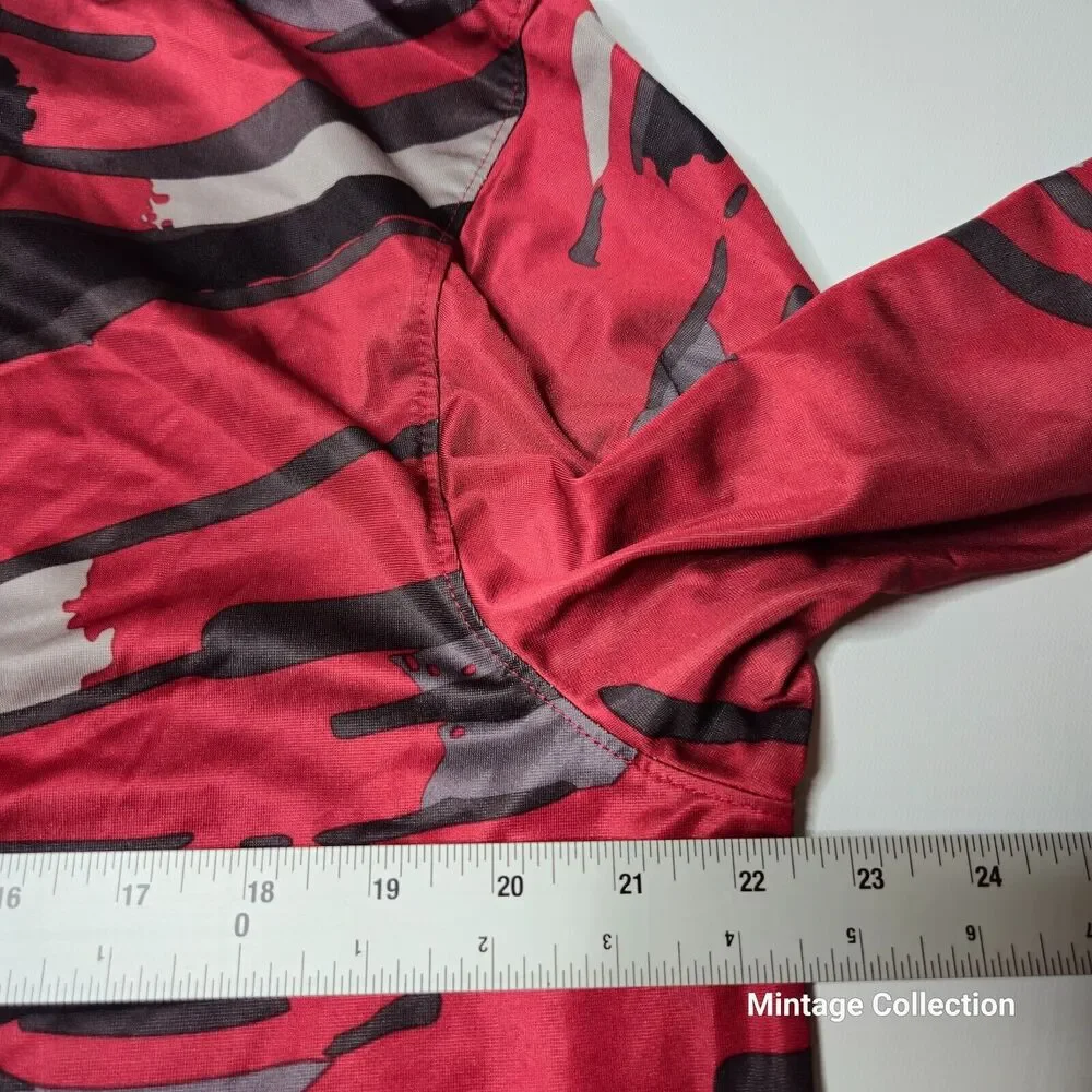Nike Jumpman Red Jordan VIII 8 Camo Basketball Full Zip Track Jacket Size M